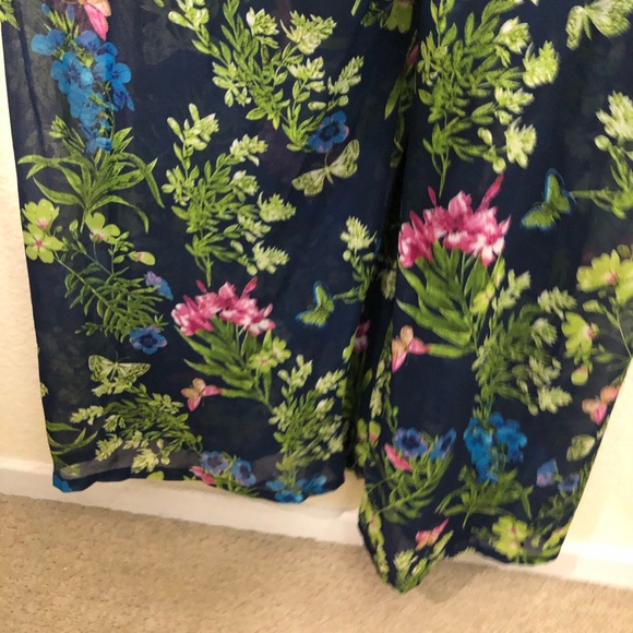 Foreign Exchange Jumpsuit Wide Leg Sleeveless NWT - Picture 10 of 11